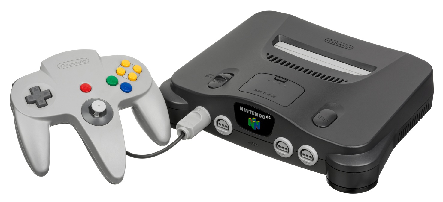 Photo of Nintendo 64 (N64) (Credit: Evan Amos).