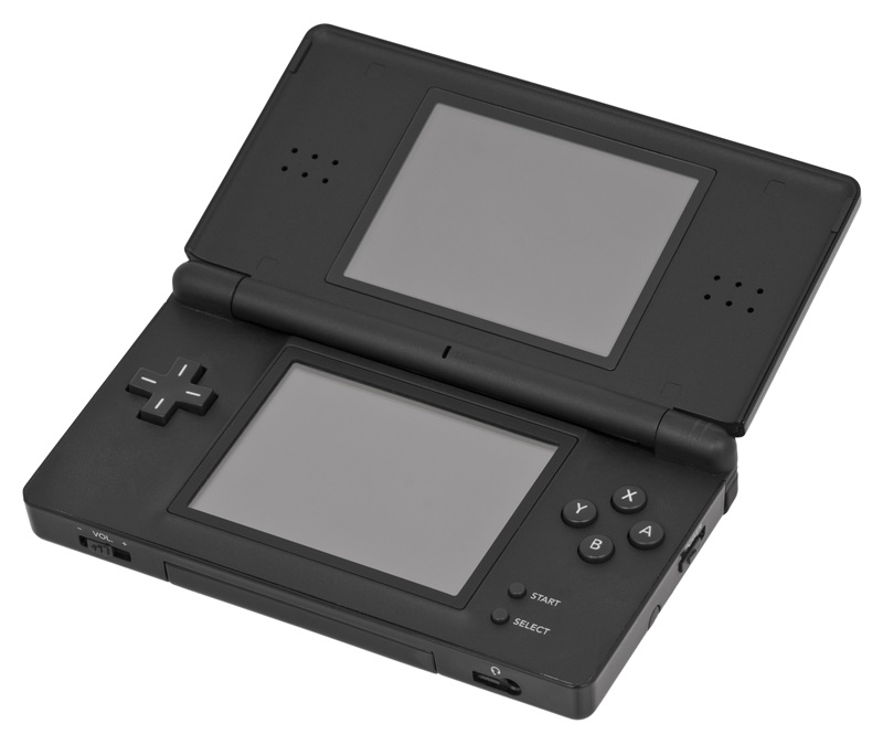 Photo of Nintendo DS Lite (Credit: Evan Amos).