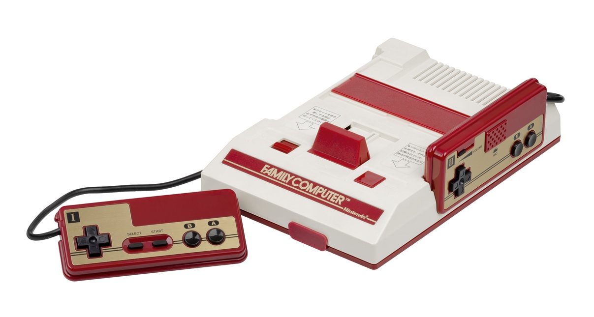 Photo of Nintendo Family Computer (Famicom) (Credit: Evan Amos).