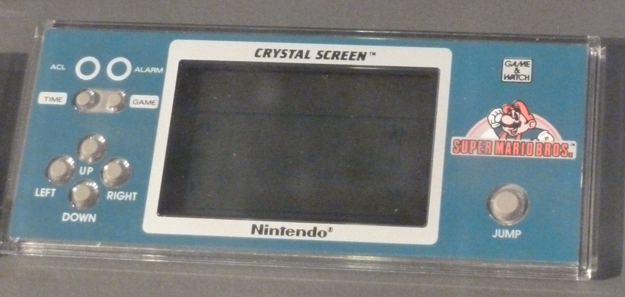 Photo of Nintendo Game & Watch Crystal Screen (Credit: Jesmar).
