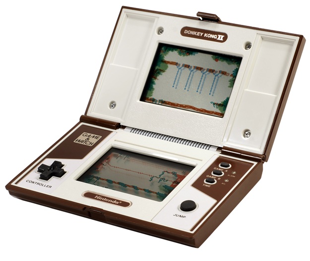Photo of Nintendo Game & Watch Vertical Multi Screen (Credit: Evan Amos).