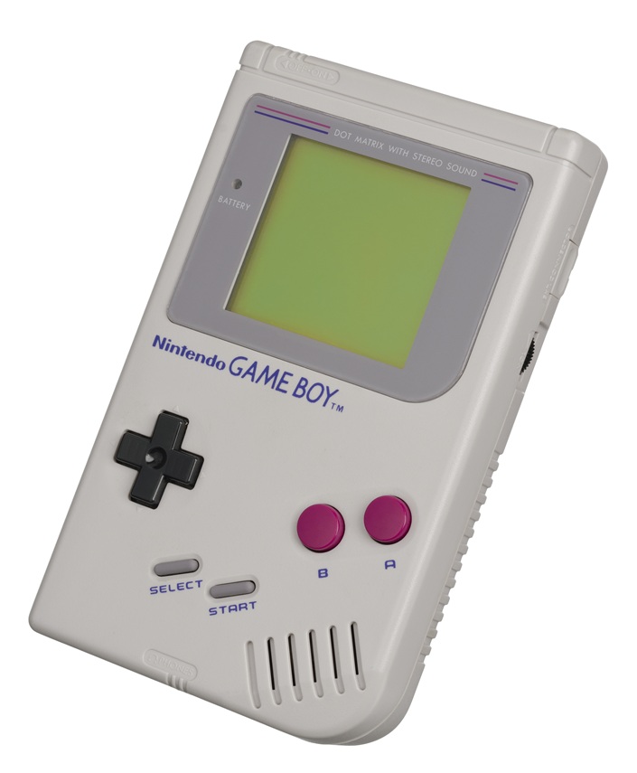 Photo of Nintendo Game Boy (GB) (Credit: Evan Amos).