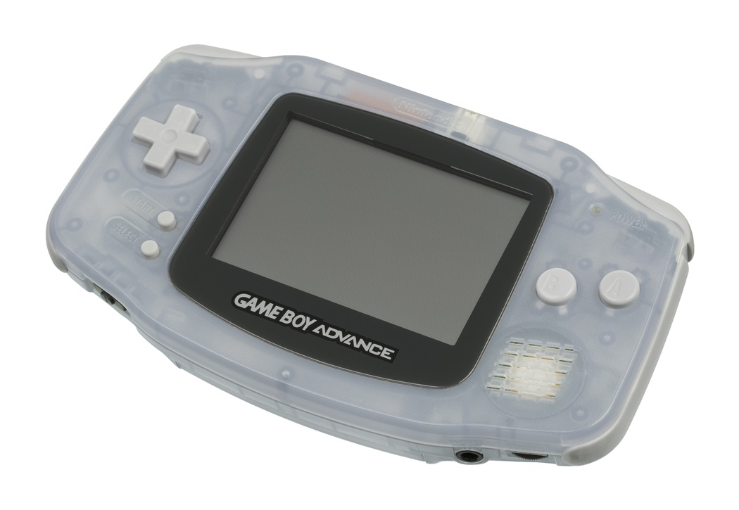 Photo of Nintendo Game Boy Advance (GBA) (Credit: Evan Amos).