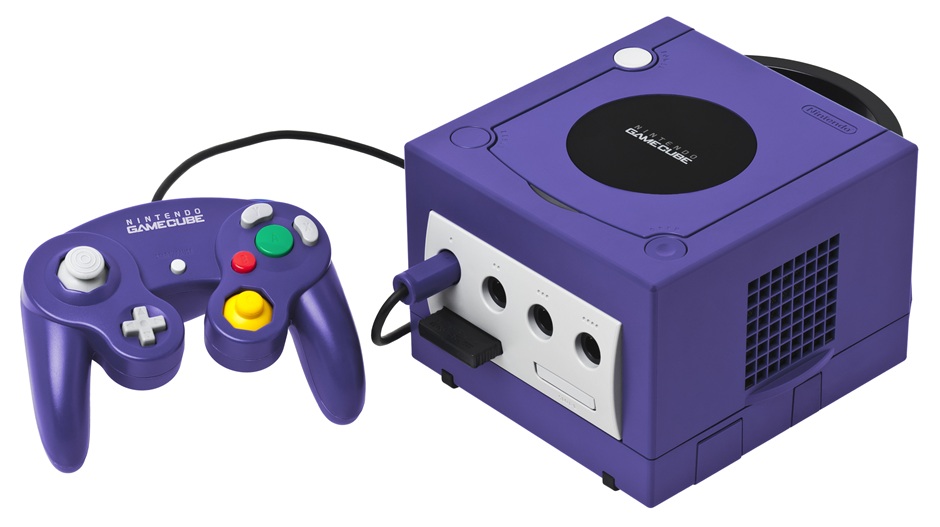 Photo of Nintendo GameCube (GCN) (Credit: Evan Amos).