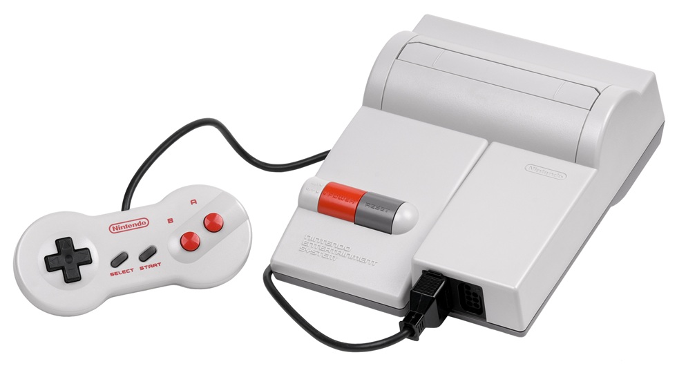 Photo of Nintendo New-Style NES (Credit: Evan Amos).