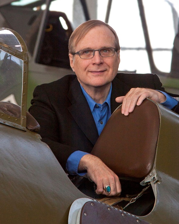 Photo of Paul Allen (Credit: Miles Harris).
