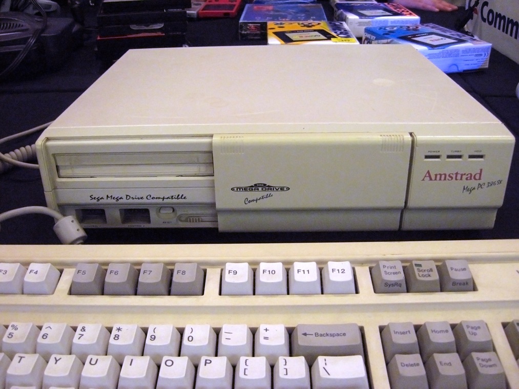 Photo of Sega Amstrad Mega PC (Credit: Staffan Vilcans).