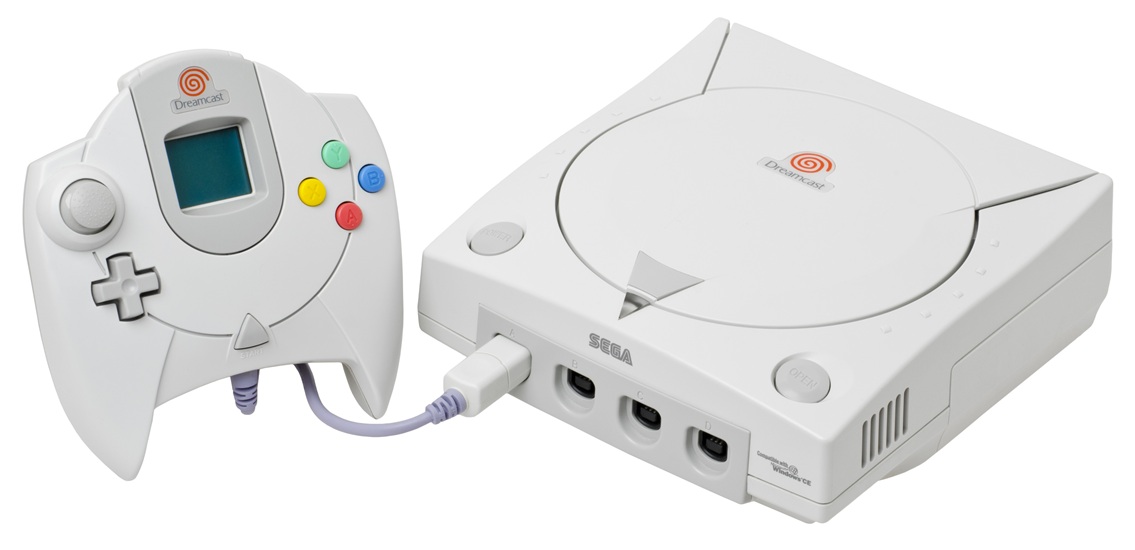 Photo of Sega Dreamcast (Credit: Evan Amos).