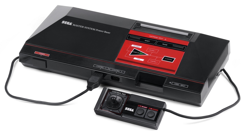 Photo of Sega Master System (SMS) (Credit: Evan Amos).