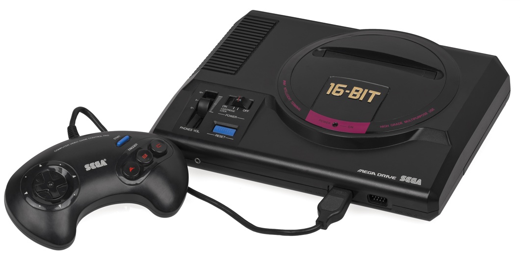 Photo of Sega Mega Drive (Credit: Evan Amos).