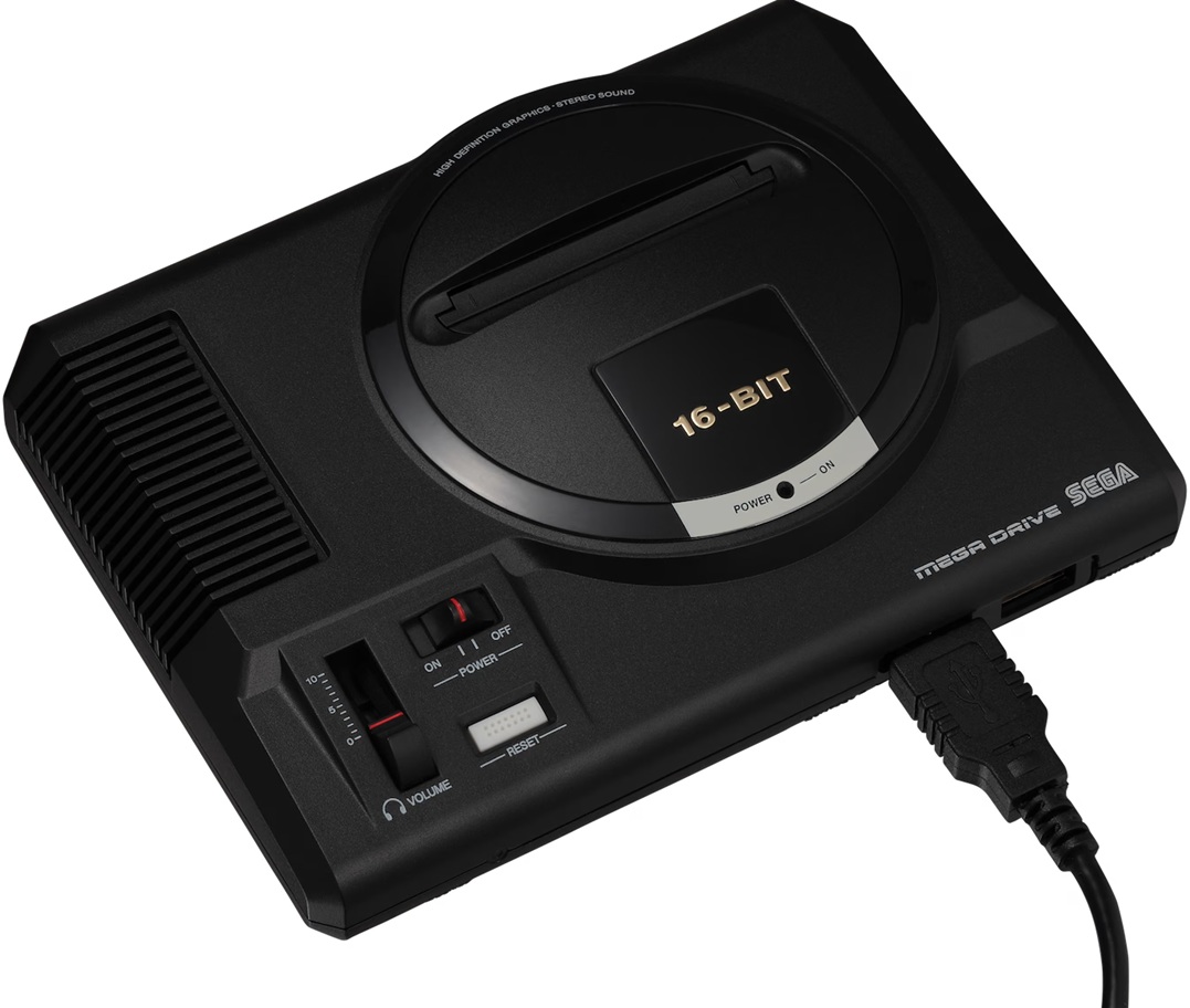 Photo of Sega Mega Drive Mini (Credit: Sega).
