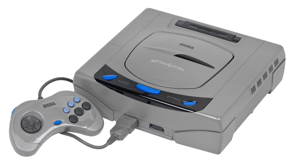 Photo of Sega Saturn (Credit: Evan Amos).