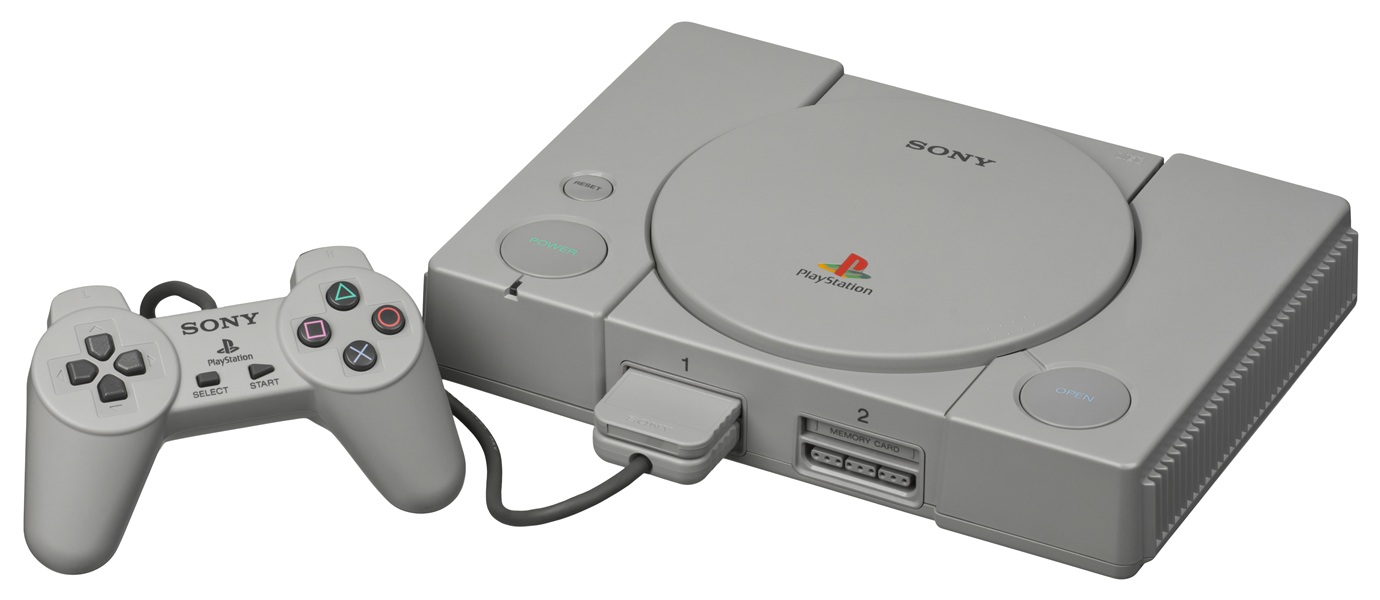 Photo of Sony PlayStation (PSX) (Credit: Evan Amos).