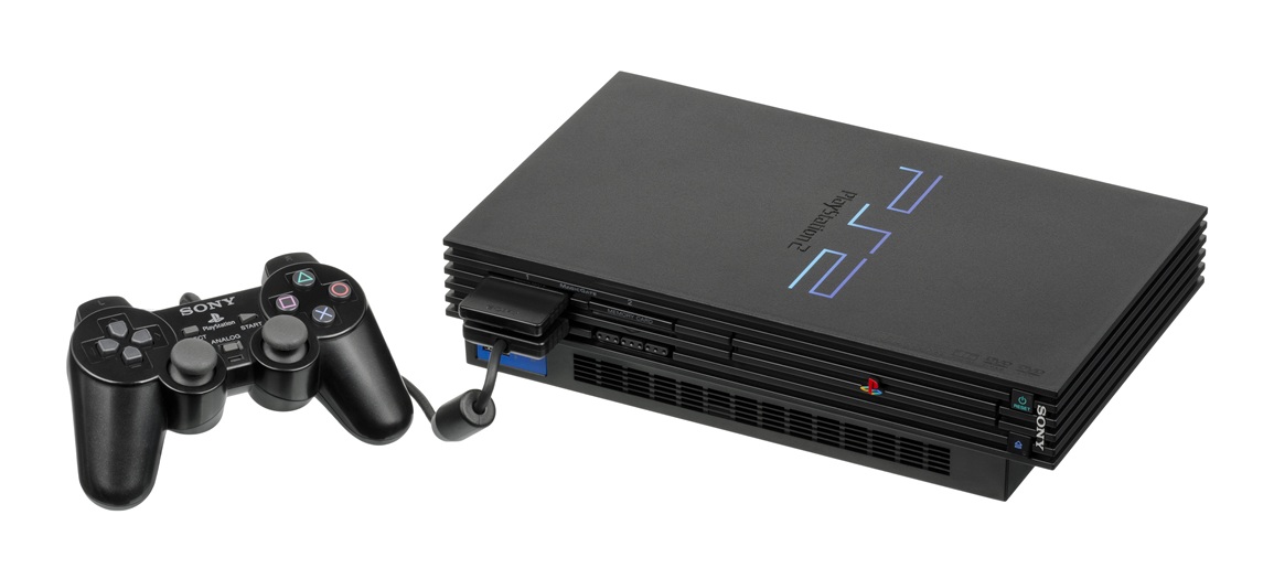 Photo of Sony PlayStation 2 (PS2) (Credit: Evan Amos).