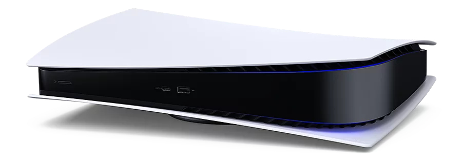 Photo of Sony PlayStation 5 (PS5) Digital Edition (Credit: Doctor49).